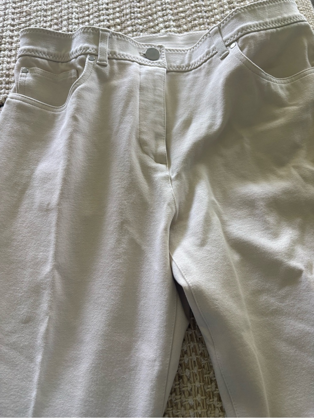 Chico's Women's Off-White Skinny Jeans size 0.5